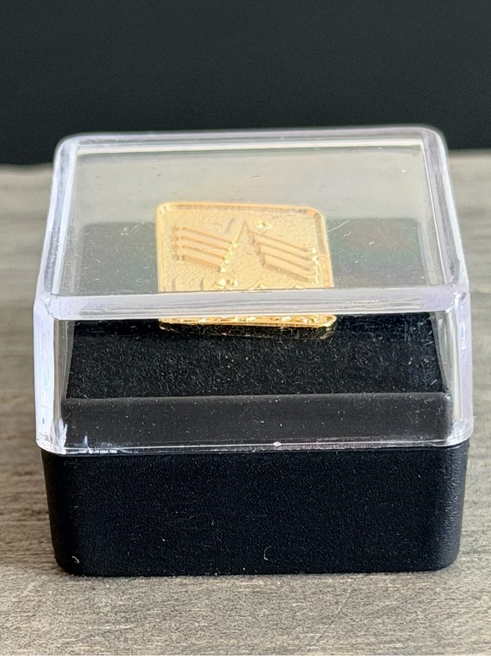 USAA Gold Plate Anniversary Lapel Pin New In Box